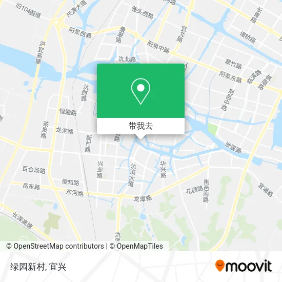 绿园新村地图