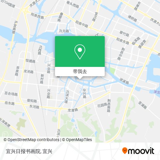 宜兴日报书画院地图