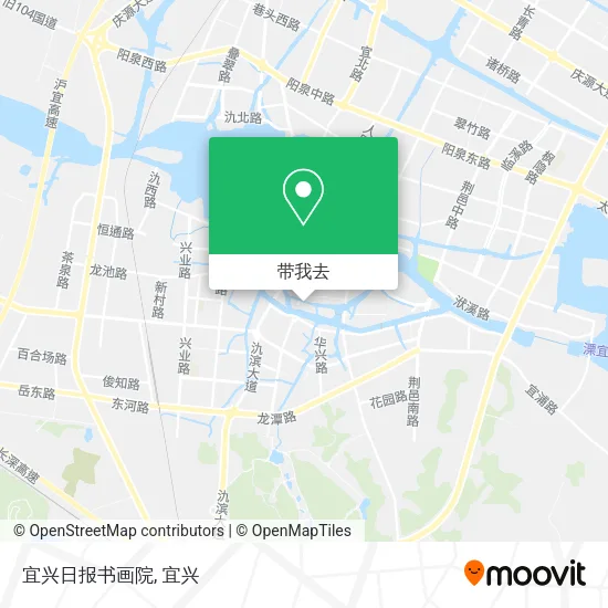 宜兴日报书画院地图