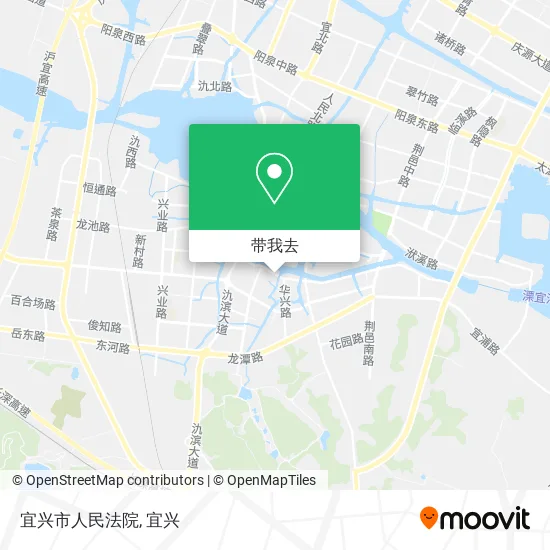 宜兴市人民法院地图