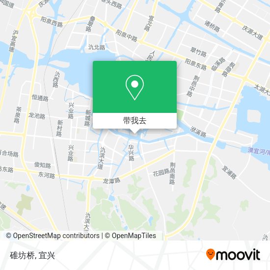 碓坊桥地图