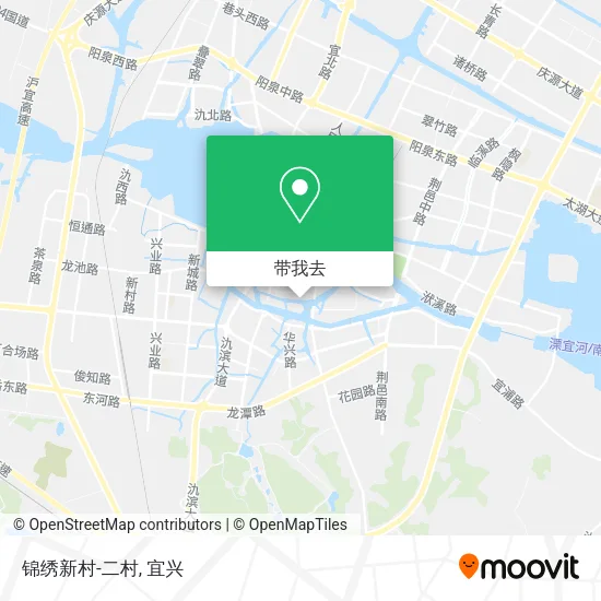 锦绣新村-二村地图