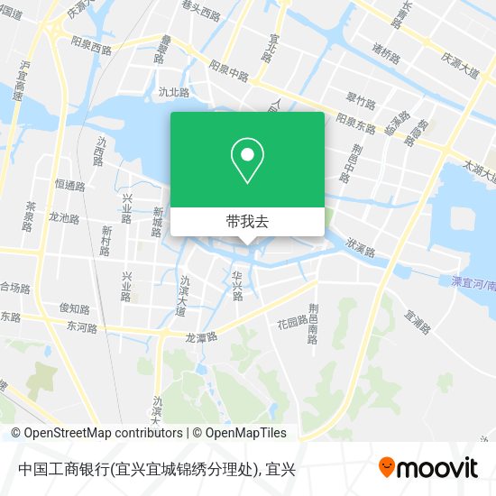 中国工商银行(宜兴宜城锦绣分理处)地图