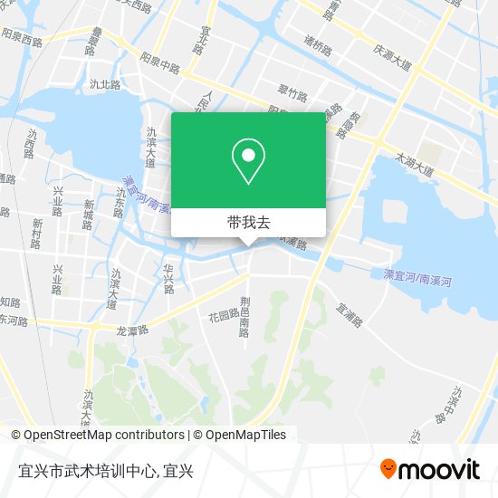 宜兴市武术培训中心地图