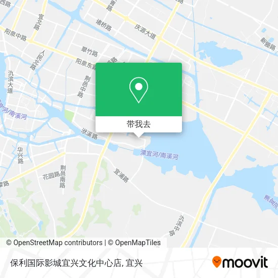 保利国际影城宜兴文化中心店地图