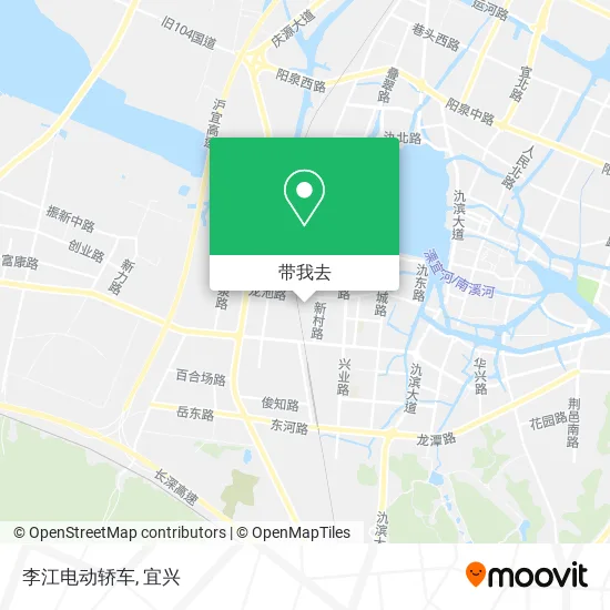 李江电动轿车地图