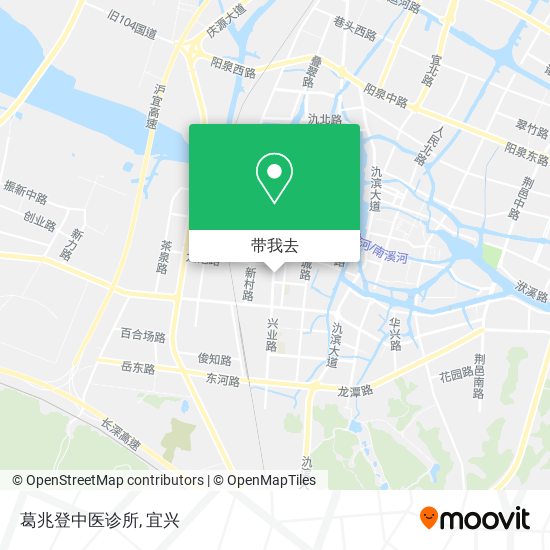 葛兆登中医诊所地图