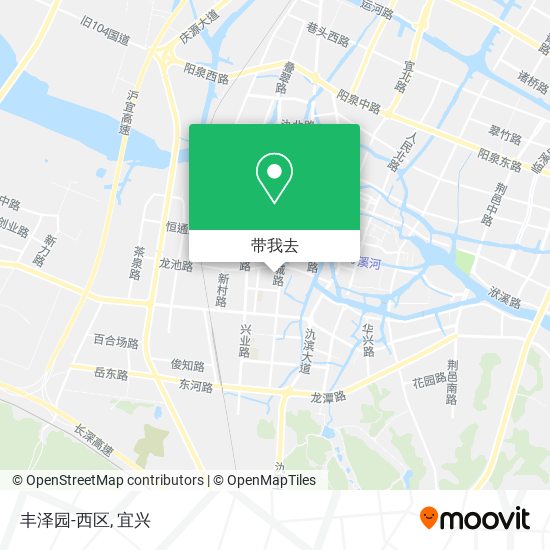 丰泽园-西区地图