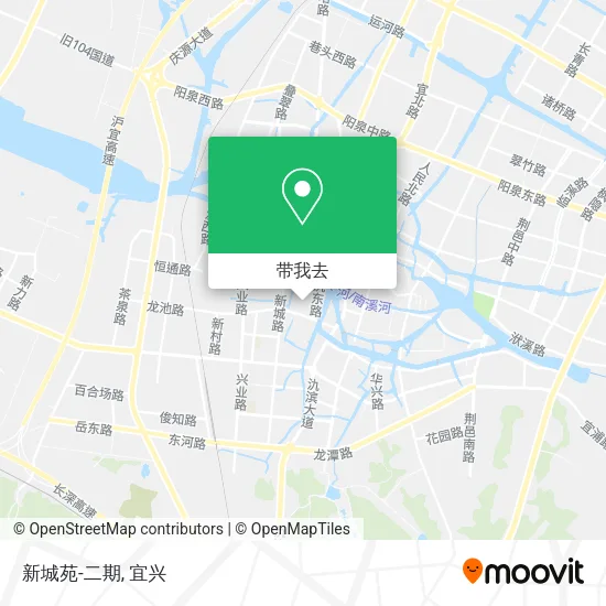新城苑-二期地图