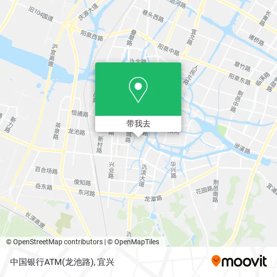 中国银行ATM(龙池路)地图