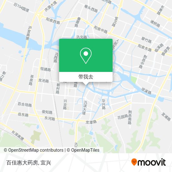 百佳惠大药房地图