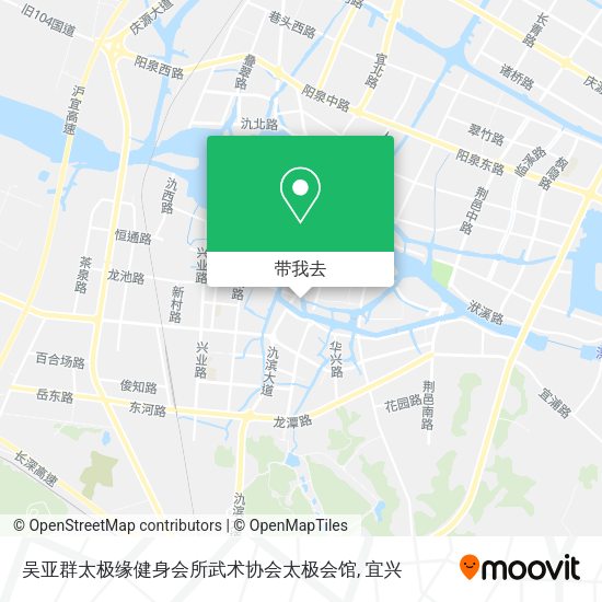 吴亚群太极缘健身会所武术协会太极会馆地图