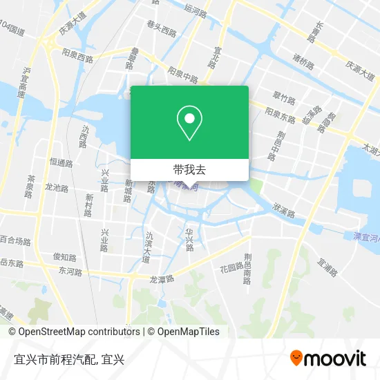 宜兴市前程汽配地图