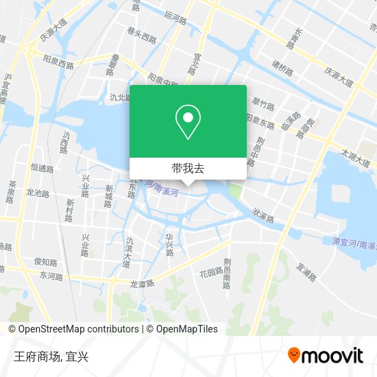 王府商场地图