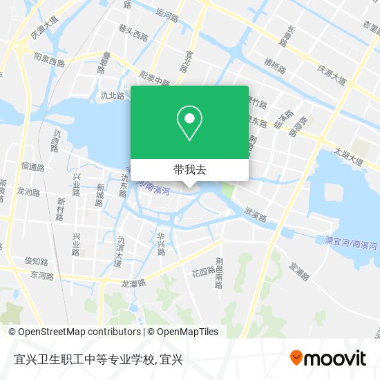 宜兴卫生职工中等专业学校地图