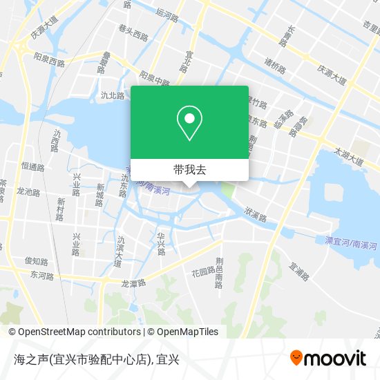 海之声(宜兴市验配中心店)地图