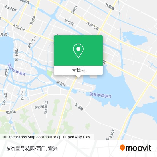 东氿壹号花园-西门地图