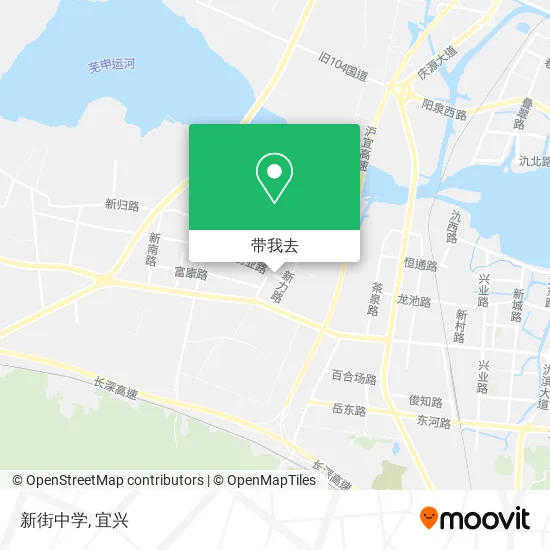 新街中学地图