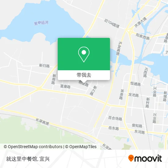 就这里中餐馆地图