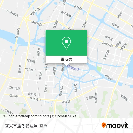 宜兴市盐务管理局地图