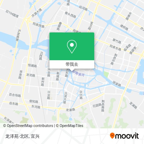 龙泽苑-北区地图