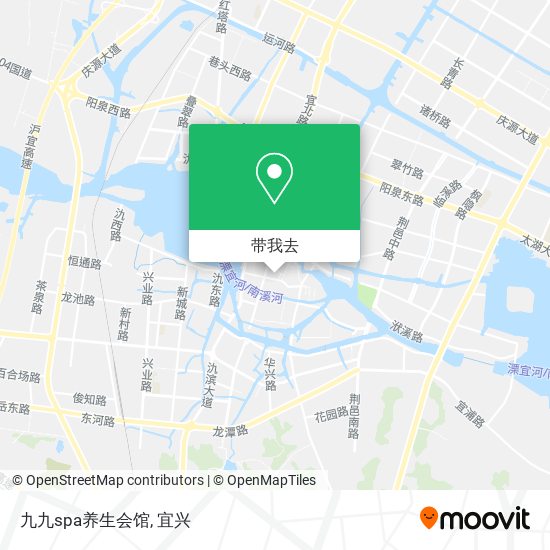 九九spa养生会馆地图