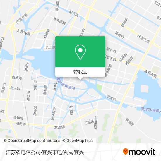 江苏省电信公司-宜兴市电信局地图