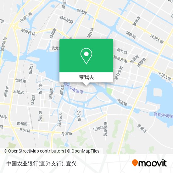 中国农业银行(宜兴支行)地图