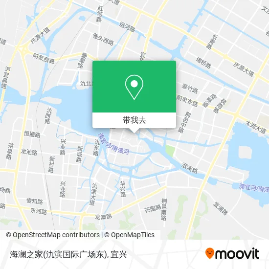 海澜之家(氿滨国际广场东)地图