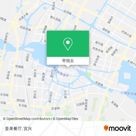 姜果餐厅地图