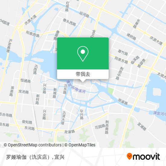 罗娅瑜伽（氿滨店）地图