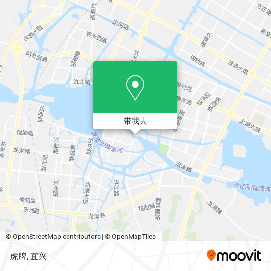 虎牌地图