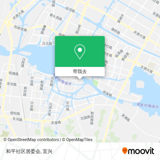 和平社区居委会地图
