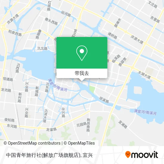 中国青年旅行社(解放广场旗舰店)地图