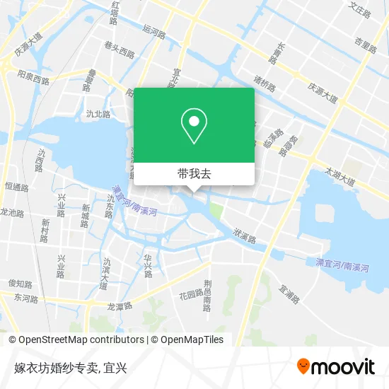 嫁衣坊婚纱专卖地图