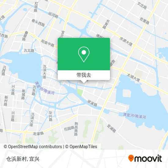 仓浜新村地图