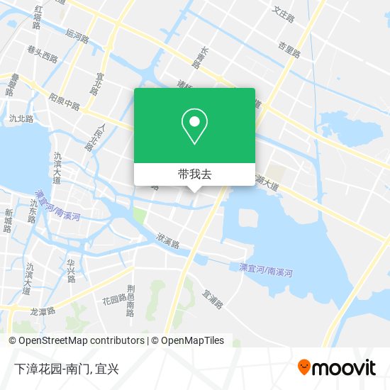 下漳花园-南门地图