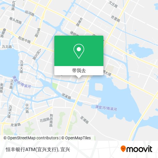 恒丰银行ATM(宜兴支行)地图