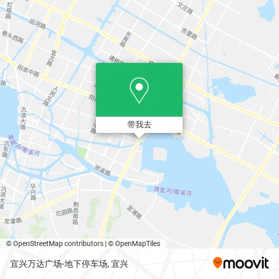 宜兴万达广场-地下停车场地图