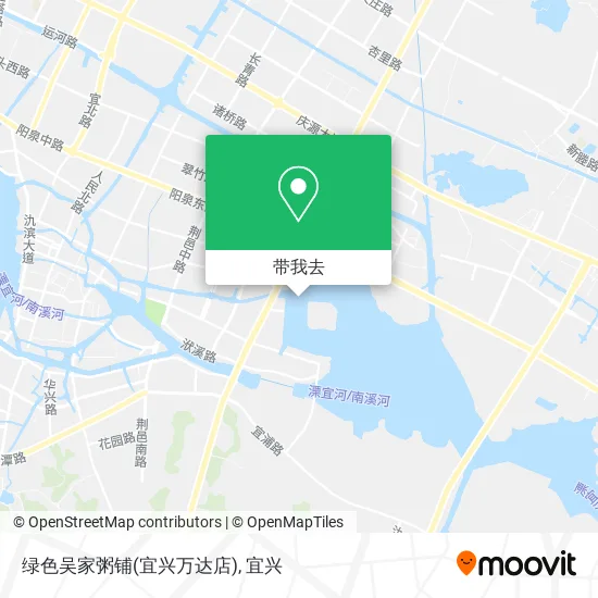 绿色吴家粥铺(宜兴万达店)地图