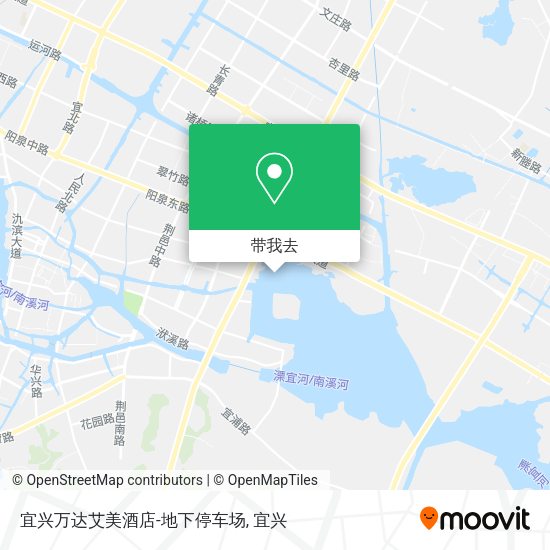 宜兴万达艾美酒店-地下停车场地图