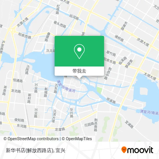 新华书店(解放西路店)地图