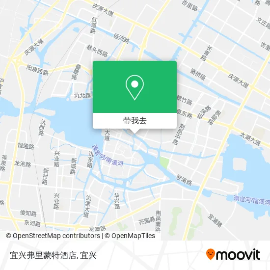 宜兴弗里蒙特酒店地图