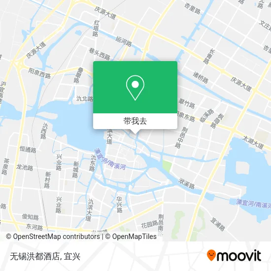 无锡洪都酒店地图