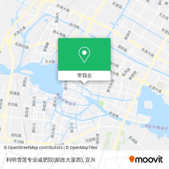 利明雪莲专业减肥院(邮政大厦西)地图