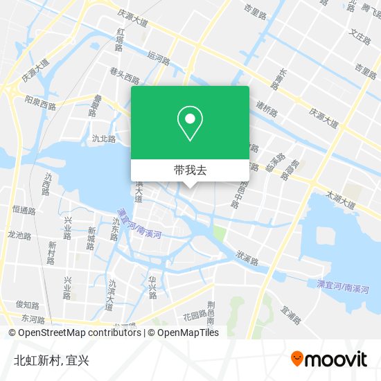 北虹新村地图
