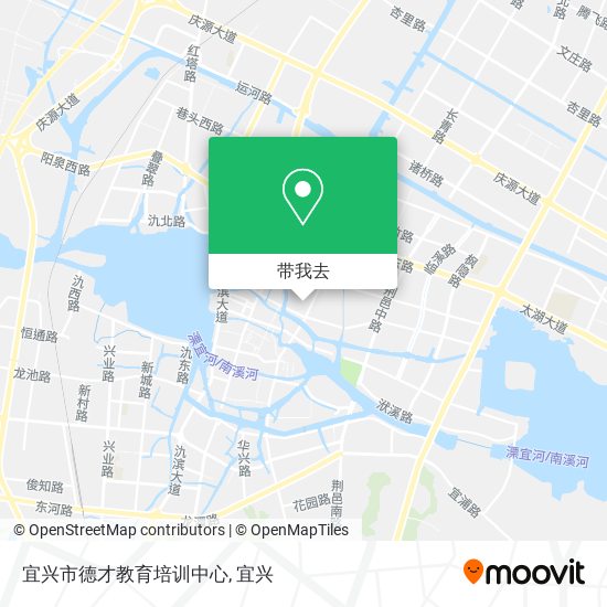 宜兴市德才教育培训中心地图