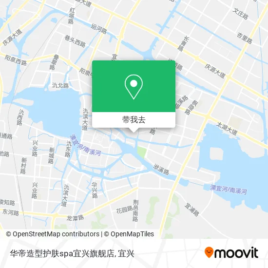 华帝造型护肤spa宜兴旗舰店地图