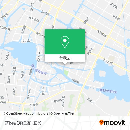 茶物语(东虹店)地图