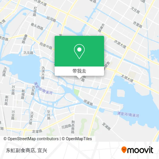 东虹副食商店地图